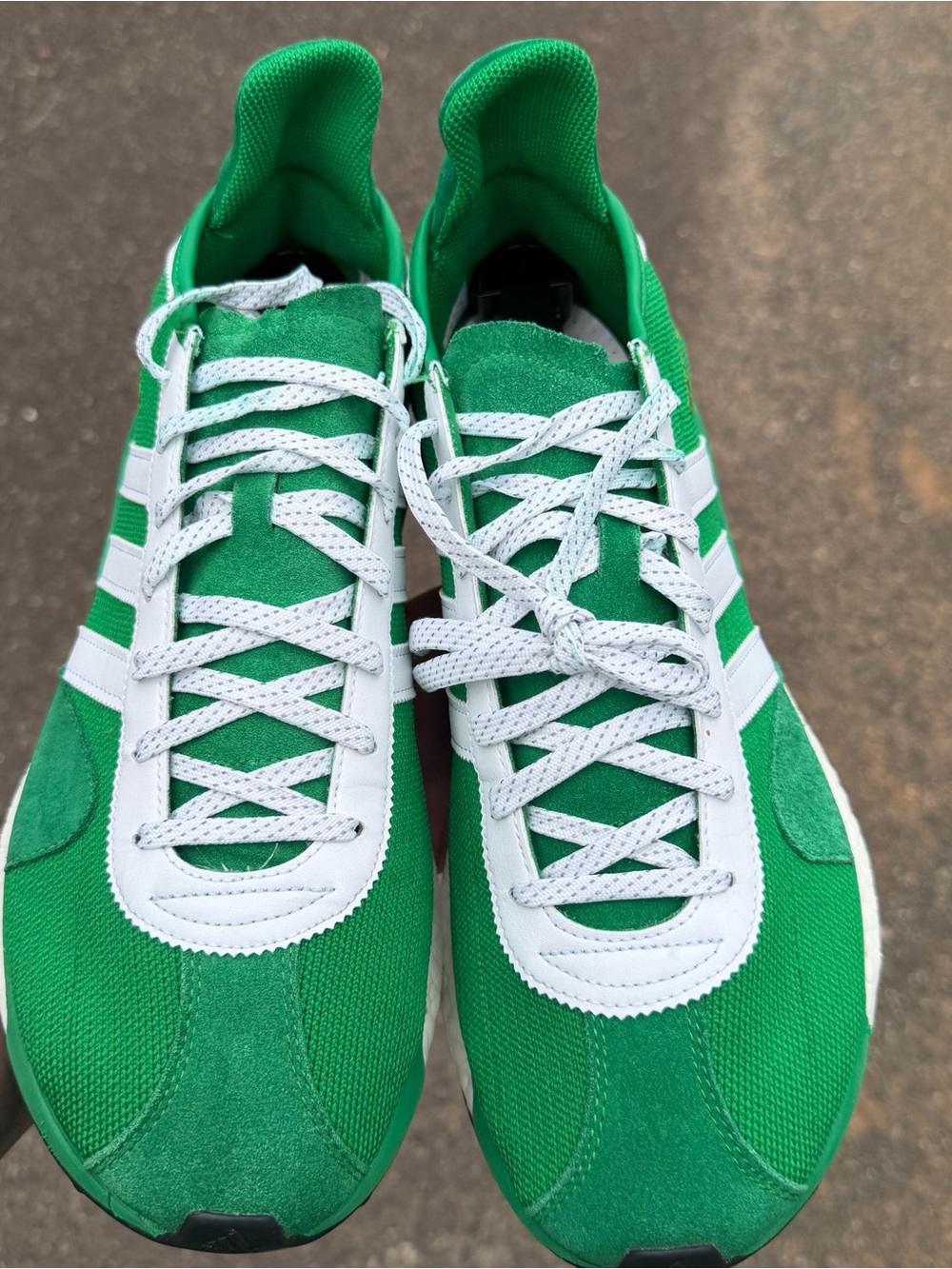 Human Made x adidas Tokio Solar Green FZ0550 Size 12 - Picture 3 of 8